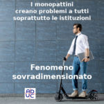 Monopattini, Aduc: “creano problemi a tutti, soprattutto alle istituzioni. Fenomeno sovradimensionato”