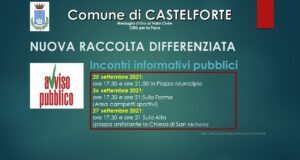 Nuova raccolta differenziata a Castelforte. Incontri