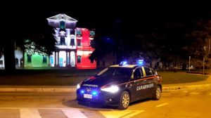 Carabinieri in notturna