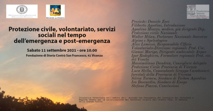 Convegno sulla Protezione civile Vicenza