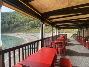 Vista della Spiaggia dei Sassolini dal Mary Rock