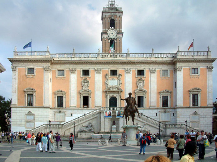 Uno dei comuni metropolitani, Roma. Piazza del Campidoglio (Roma)