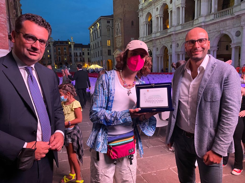 Rucco, Sangiovanni e Giovine in piazza dei Signori