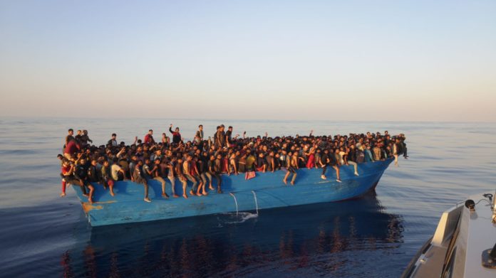 Sbarco di migranti a Lampedusa