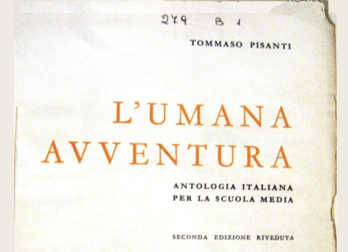 Copertina della antologia 