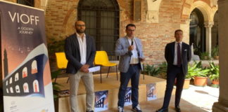 Si accendono i riflettori su “VIOFF – A Golden Journey”, in scena a Vicenza dal 10 al 13 settembre Da sinistra Giovine, Rucco, Carniello