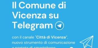 Attivo da oggi il nuovo canale Telegram del Comune di Vicenza