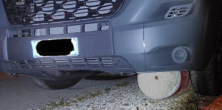 Borgo Casale a Vicenza: valdagnese ubriaco finisce con il furgone sopra un dissuasore