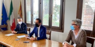 Piano strategico sport a Vicenza, Lamborghini (Studio Ghiretti), vicesindaco Celebron e ass. Tolio: parte percorso studio popolazione Da sx Roberto Lamborghini, referente del Centro studi e ricerche dello Studio SG Plus Ghiretti & Partners.il vicesindaco con delega allo sport Matteo Celebron e l'assessore all’istruzione Cristina Tolio