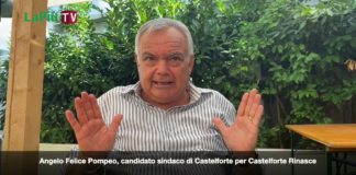 Angelo Felice Pompeo, candidato sindaco di Castelforte, si presenta nella nostra video intervista: “il mio doppio nome mi descrive bene…”