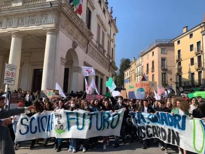 sciopero per il clima Vicenza