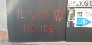 No vax, Francesca Zottis e colleghi PD in consiglio regione Veneto: “Zaia faccia ordinanze più restrittive, non c’è bisogno dell’autonomia” Scritte no vax a Schio