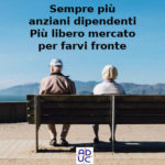 Sempre più anziani dipendenti, Aduc: più libero mercato per farvi fronte, meno di 3 adulti in età lavorativa per ogni dipendente over 65 anni