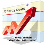 Energia, prezzi alle stelle. Aduc: “i tempi sballati degli aiuti istituzionali”