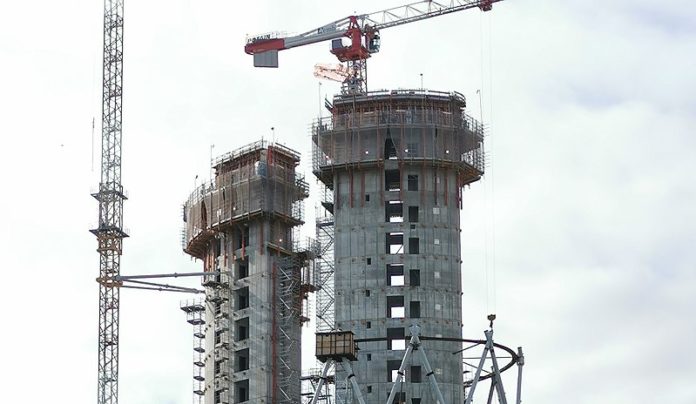 torre Unipolsai Milano zincata da azienda vicentina Bordignon
