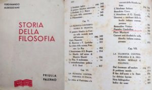 Albeggiani, Storia della Filosofia, Priulla, Palermo 1935