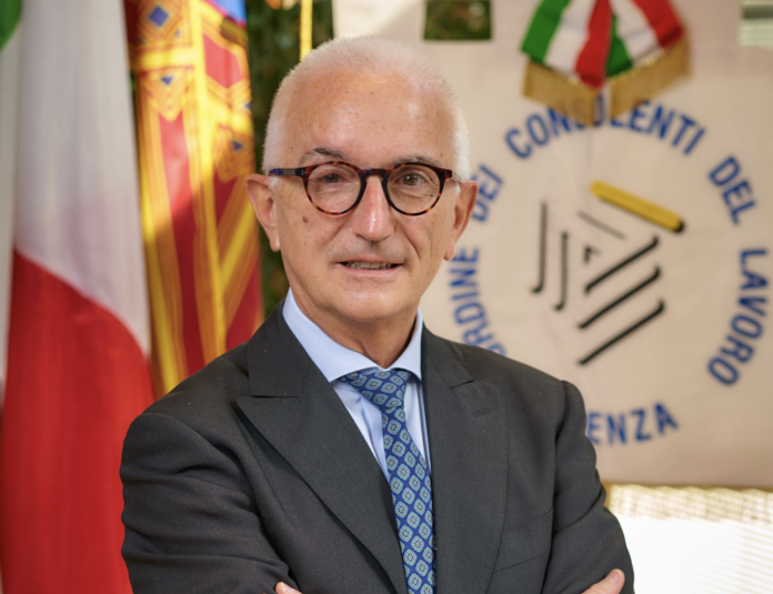 Franco Bastianello, presidente dell’Ordine dei consulenti del lavoro della provincia di Vicenza
