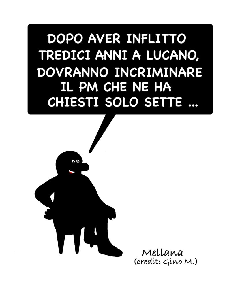 LA GIUSTIZIA NON GUARDA IN FACCIA NESSUNO, di Claudio Mellana