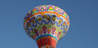 Mongolfiera atterra nei pressi della base Pluto di Longare, Questura di Vicenza: scatta il piano anti-terrorismo Lancio di una mongolfiera a Ventotene (fonte: Wikimedia Commons)