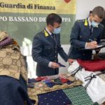 Bassano, GdF di Vicenza ha sequestrato a un cinese accessori e tessuti di noti marchi: Dior, Gucci, Luois Vuitton e Elisabetta Franchi Marchi di lusso contraffatti da cinese a Bassano, scoperti e bloccati da GdF Vicenza