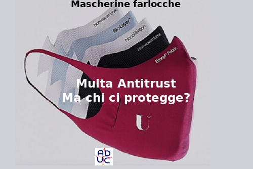 Mascherine farlucche, la denuncia di Aduc