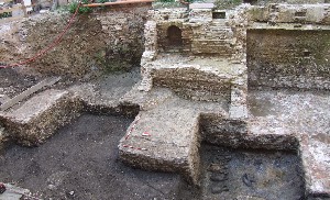Nuove tracce di Vicenza romana nel cortile di Palazzo Chiericati