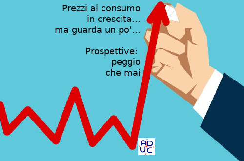 Prezzi al consumo in crescita