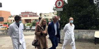 Il Sindaco Coletta e la DG della Asl Cavalli in visita al Goretti