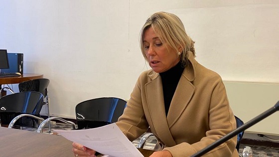 L'assessore al patrimonio Roberta Albiero