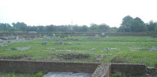 Minturno, il tempio della Ninfa Marìca, dea delle acque Minturno, rovine del tempo della Ninfa Marìca; credits: FAI.