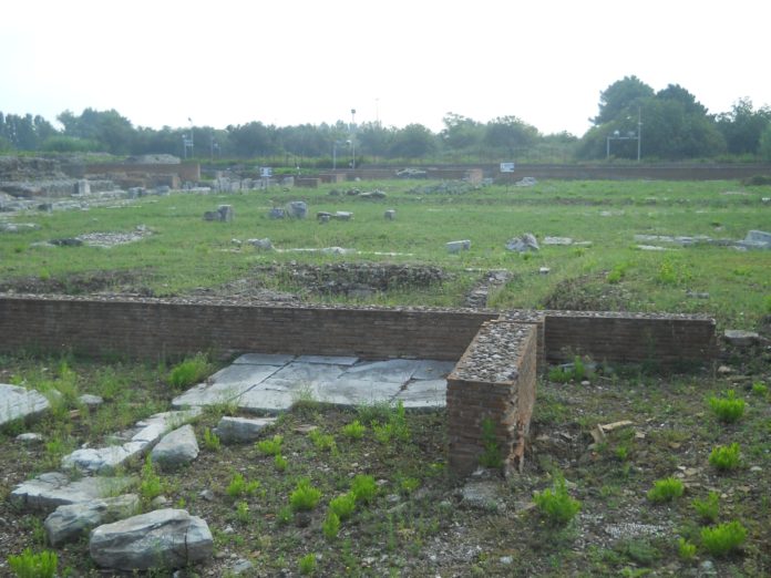 Minturno, rovine del tempo della Ninfa Marìca; credits: FAI.