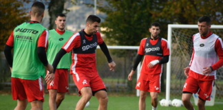 Cambio sede allenamento dell’11 e 12 novembre