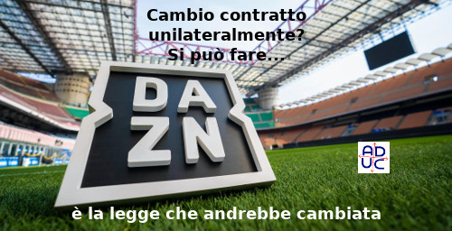 Dazn modifica contratto