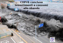 E ora che la Cop26 è conclusa? Aduc: investimenti e consumi allo sbando… Cop26 e le incertezze per gli investimenti