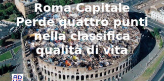 Roma Capitale, Vito Mastrantoni (Aduc): perde 4 punti nella classifica delle città per la qualità della vita Roma Capitale perde quattro punti nella qualità della vita