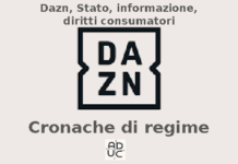 Dazn, Stato, informazione, diritti consumatori. Aduc: cronache di regime Dazn