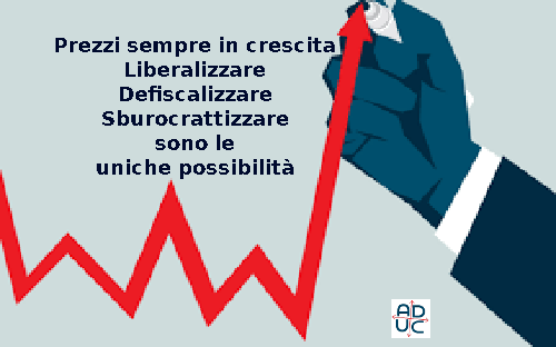 prezzi in crescita la versione di Aduc