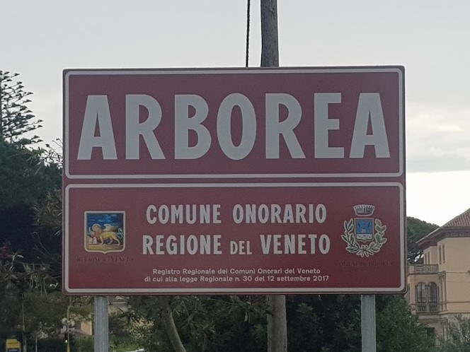 Arborea, Comune onorario del Veneto