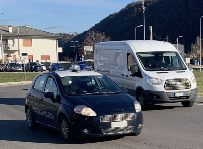 Carabinieri di Montecchio Maggiore in azione