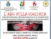 #25 NOVEMBRE, Castelforte: Giornata Internazionale contro la violenza sulle donne
