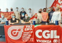 ‘Vertenza Diesel: facciamo chiarezza’: Filt Cgil risponde ad accuse Usb per cambio contractor logistica Otb di Rosso nel Vicentino Filt Cgil, i vertici di Vicenza e Veneto