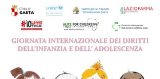 “Giornata dell’infanzia”, presentato l’evento in programma questo weekend presso la Farmacia Comunale di Gaeta.