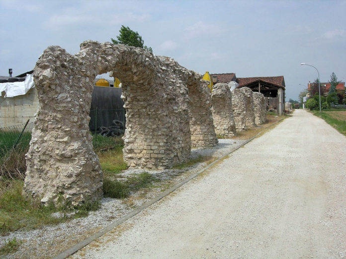 VICENZA.ROMANA. acquedotto.lobia