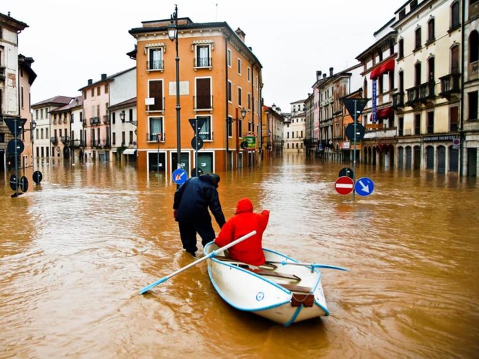 alluvione Vicenza 2010 zona contrà porta Padova IV Novembre San Pietro