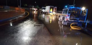 Bretella dell’Albera a Vicenza, piove sul bagnato: Rucco chiede incontro a Roma con ministro Infrastrutture bretella albera Vicenza allagato svincolo da poco inaugurato