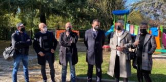 Parchi gioco e giardini scolastici di Vicenza, questa mattina il sopralluogo dell’amministrazione con Rucco, Ierardi e Tolio Parchi gioco e giardini scolastici di Vicenza, il sopralluogo di Rucco, Ierardi e Tolio