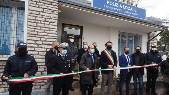 Sicurezza: inaugurazione sede distaccata della Polizia Locale di Vicenza a di campo Marzo
