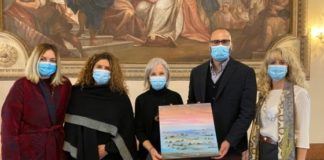 ViOff, Associazione Oncologica San Bassiano riceve un quadro dall’artista Ilaria Sperotto