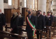 Bombardamento su Vicenza del 18 novembre 1944, cerimonia a San Lorenzo