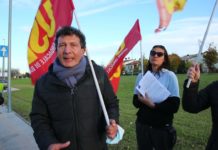 Venerdì 5 novembre presidio Usb davanti la sede della Cgil di Vicenza contro accordo sulla logistica con OTB di Rosso